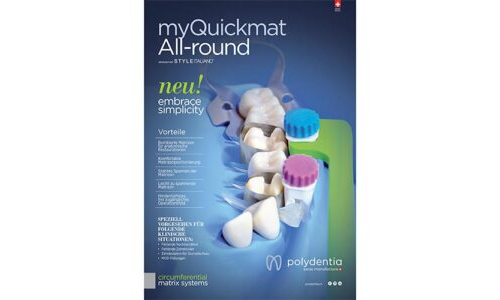 Flyer myQuickmat All-round Vollmatrizensystem