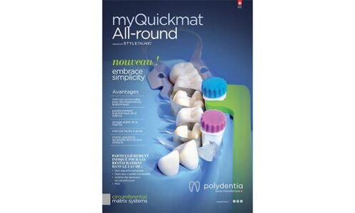 Flyer myQuickmat All-rounds système de matrices circonférentielles