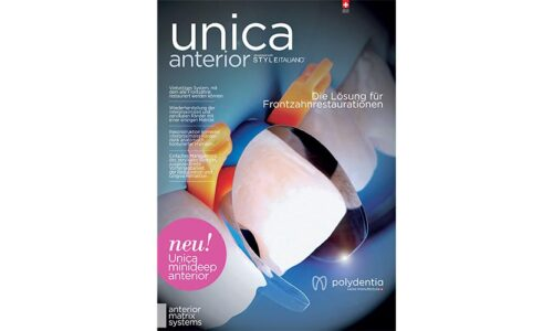 Broschüre Unica anterior