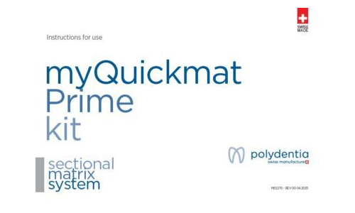 Instructions for use myQuickmat Prime