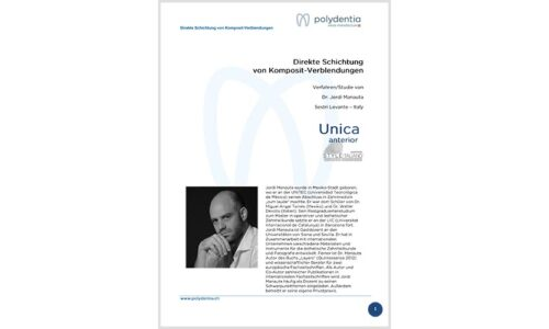 Dr. Jordi Manauta – Direkte Schichtung von Composite Veneers – Unica Anterior
