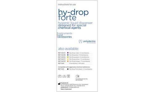 Instructions for use Hy-Drop Forte