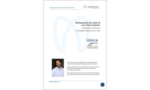 Dr. Giuseppe Chiodera – Restauración de clase III – Unica anterior