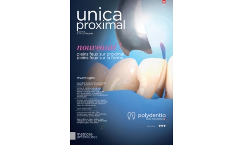 Flyer matrices antérieures Unica proximal