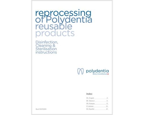Cleaning, Disinfection & Sterilisation instructions