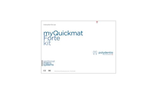 Instructions for use myQuickmat Forte kit